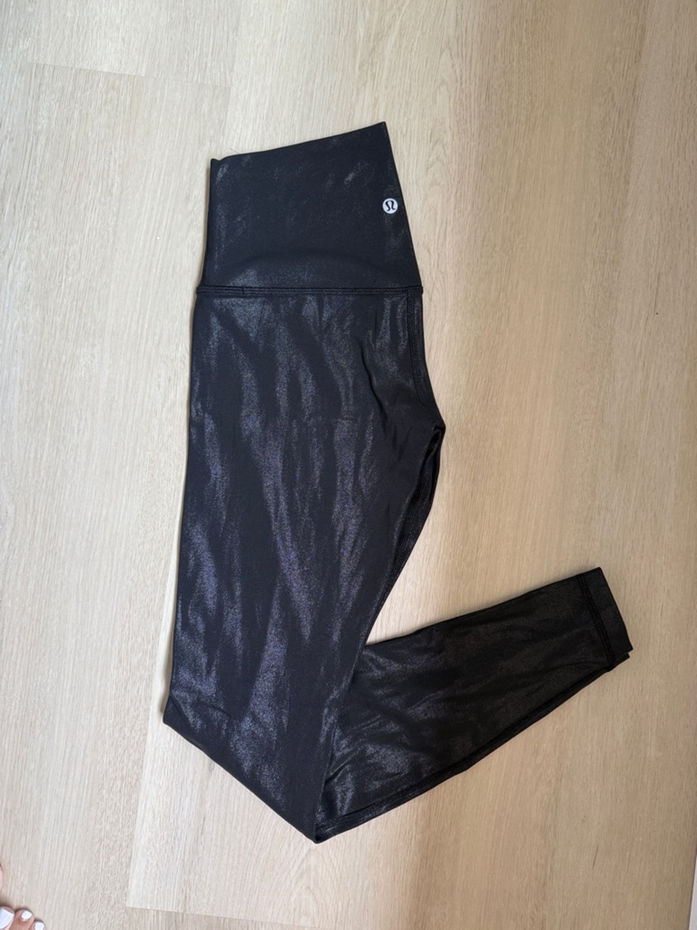 Lululemon Black Shimmer Align Leggings